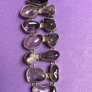 Bracelet Amethyst and Silver